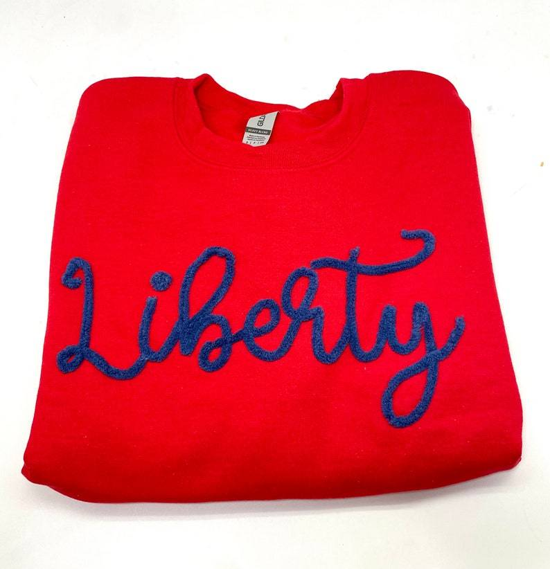 Chenille Letter Sweatshirt Team Sports Shirts Spirit wear Sports Mom Spirit Shirts Team Mom Fuzzy Letters for teacher