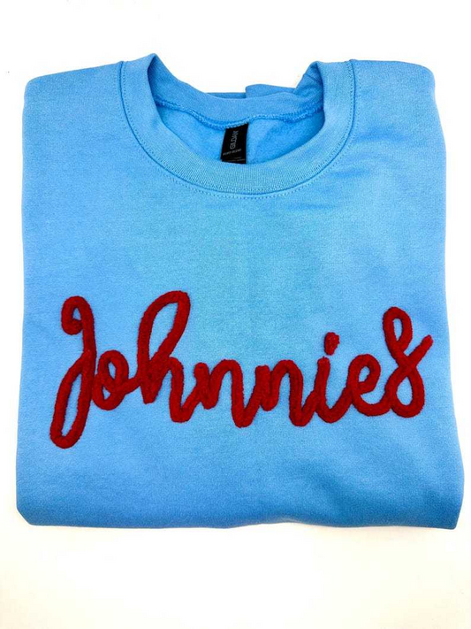 Chenille Letter Sweatshirt Team Sports Shirts Spirit wear Sports Mom Spirit Shirts Team Mom Fuzzy Letters for teacher