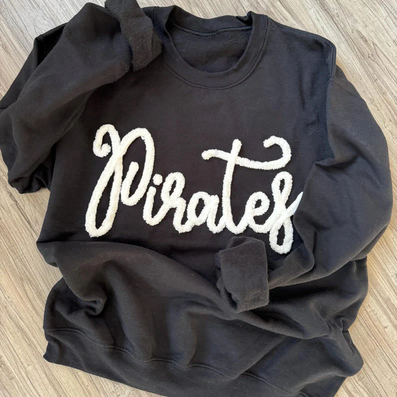 Ohio Pullover, Chenille Embroidered Sweatshirt, Team Sweatshirt, OH Pullover, School Mascot