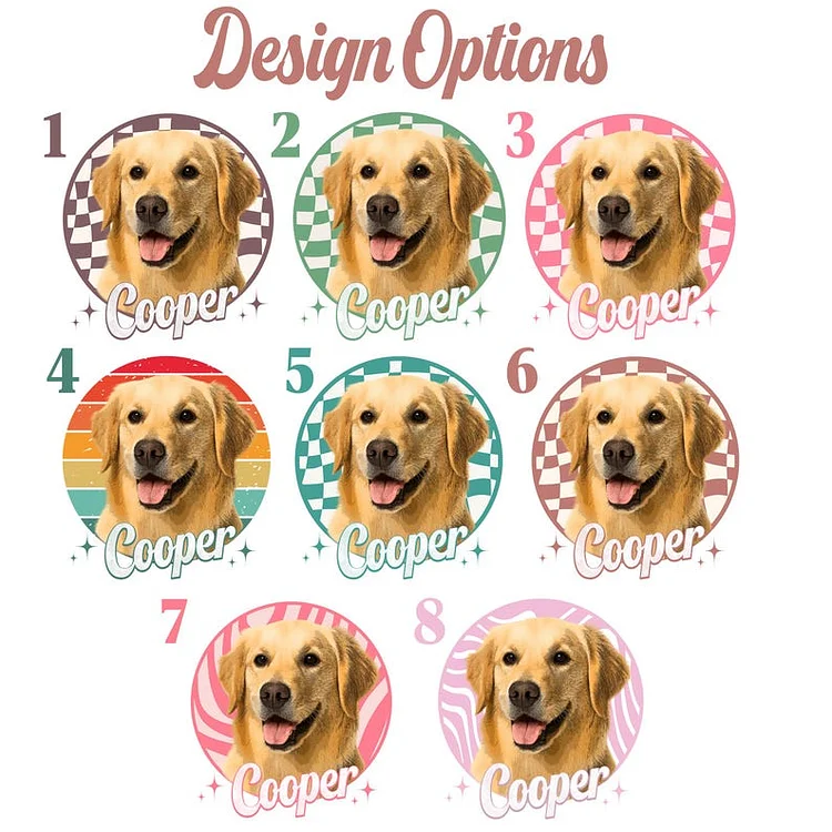 Custom Dog Portrait Hoodie/T-Shirt - Vintage Style with Name & Photo