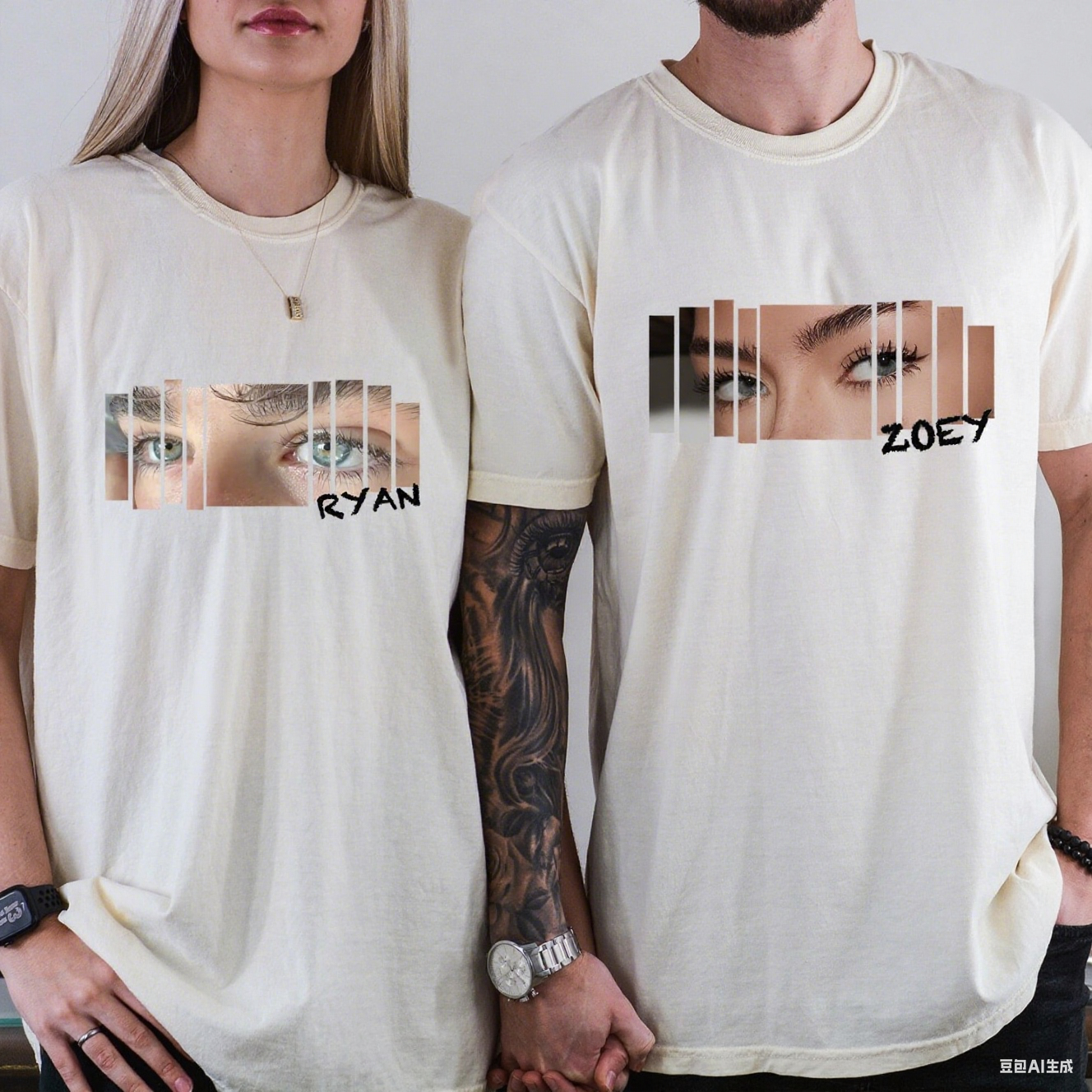 Custom Eyes Shirt, Girlfriend Eyes Tee