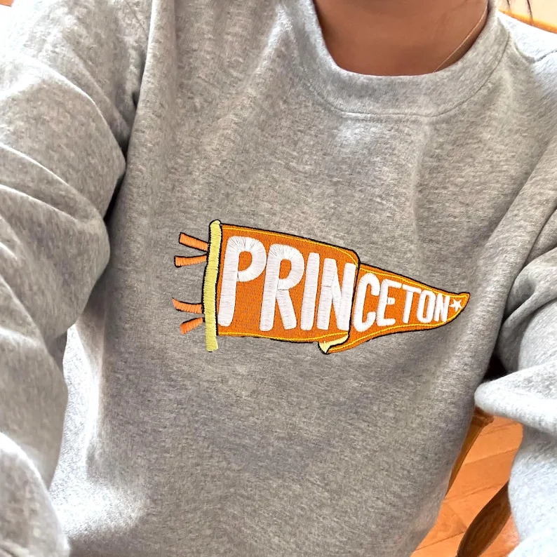 Class of 2025 Embroidered Pennant Hoodie - Custom College Graduation & Game Day Gift