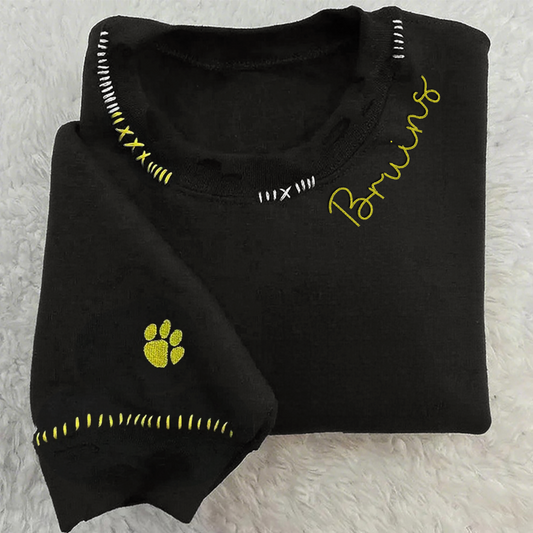 VINTAGE CUSTOM Classic Hockey Crewneck Sweatshirt 🏒👕